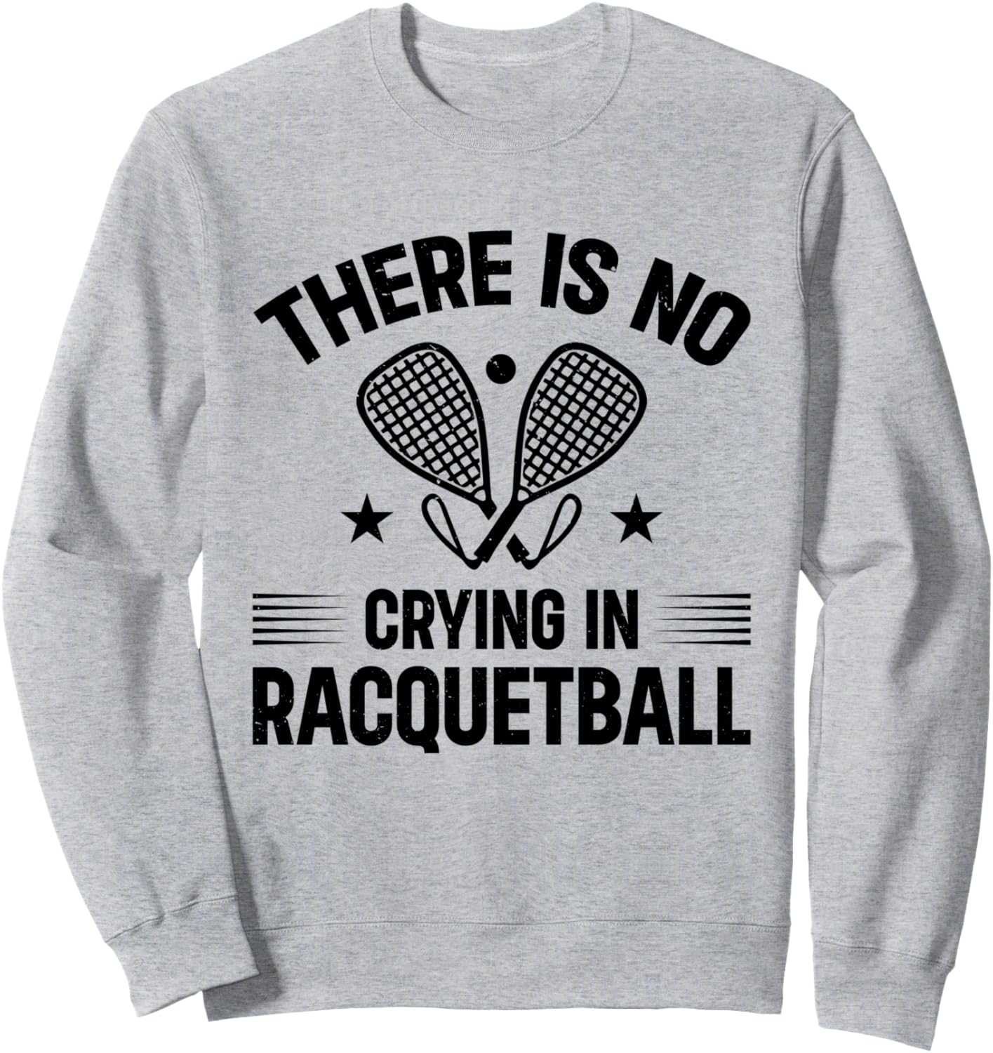 

Ракетбол - толстовка В ракетболе не плачут Racquetball Quotes, серый