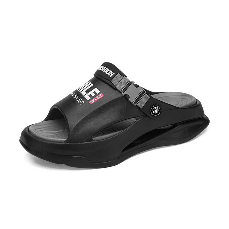 

JEANSWEST Пляжные сандалии мужские черно-серые, цвет Black Gray
