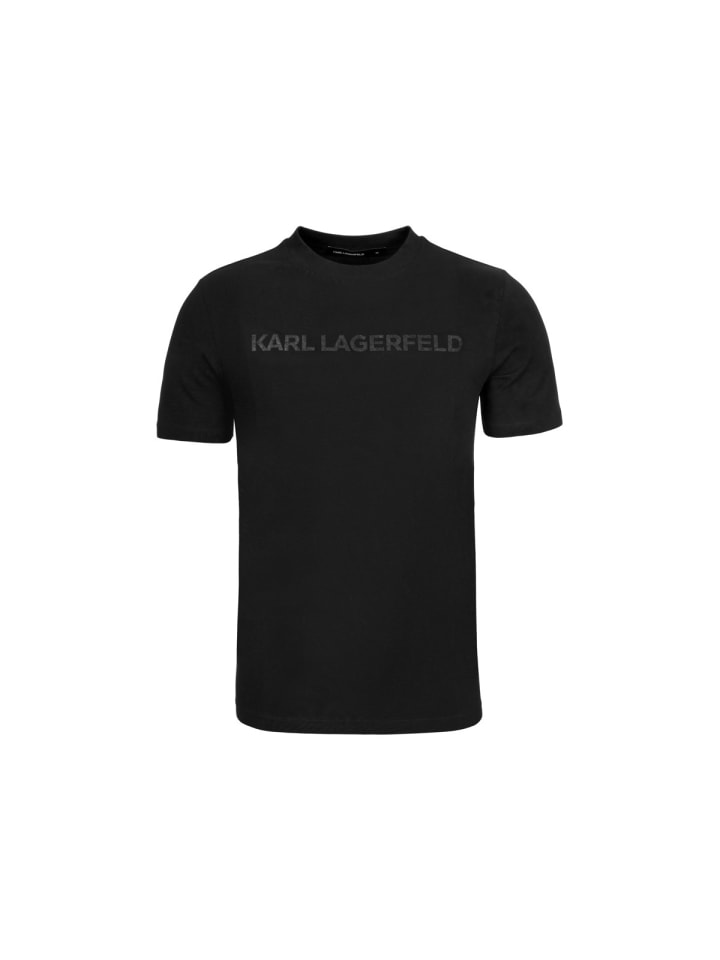 

Футболка 755041 черного цвета Karl Lagerfeld