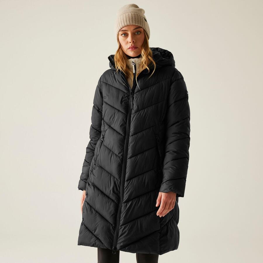 

REGATTA Водоотталкивающая утеплённая стеганая куртка Anita с капюшоном для женщин