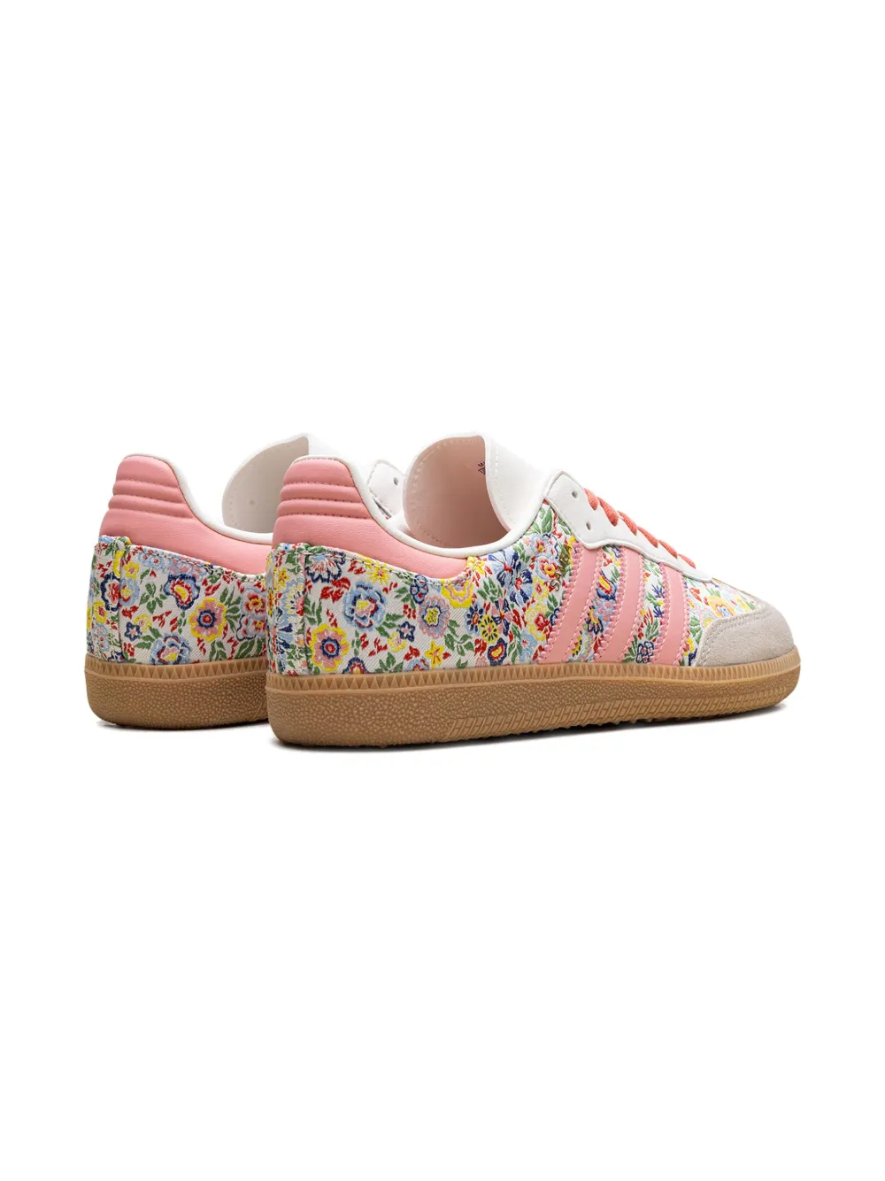 Кроссовки Samba OG Floral Embroidery из коллаборации с Liberty London adidas Kids, белый — фото 3