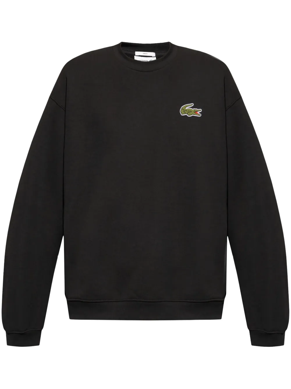 

Флисовая толстовка с нашивкой Lacoste, черный