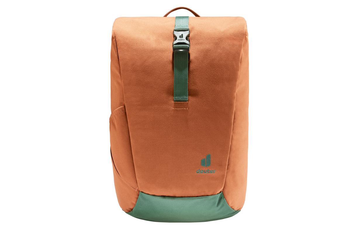

DEUTER 22-литровый двуплечевой походный рюкзак из переработанного полиэстера цвета каштанового плюща унисекс, Chestnut Ivy