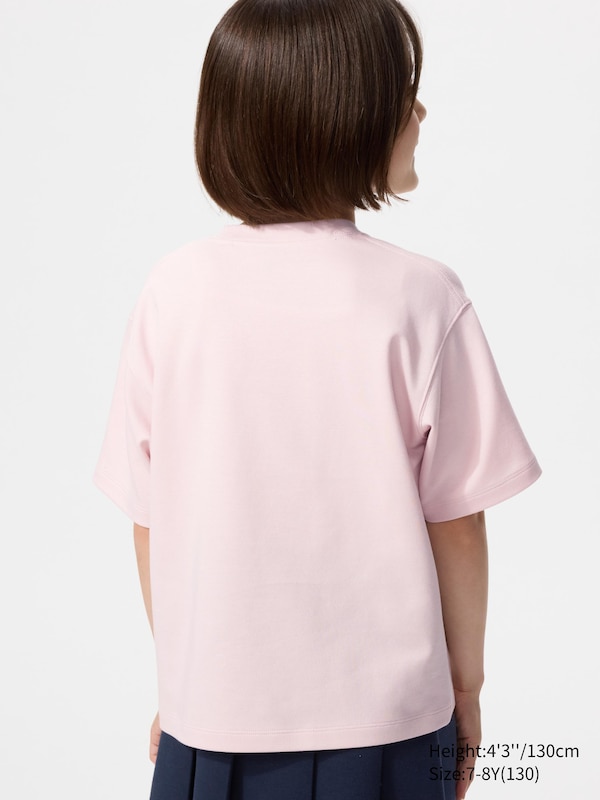 Хлопковая футболка AIRism с графикой Uniqlo, 10 pink — фото 3