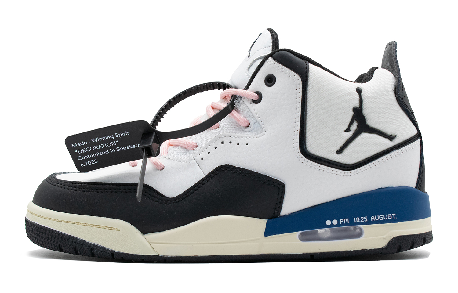 

Jordan Courtside 23 Mid Top детские баскетбольные кроссовки Blue для подростков