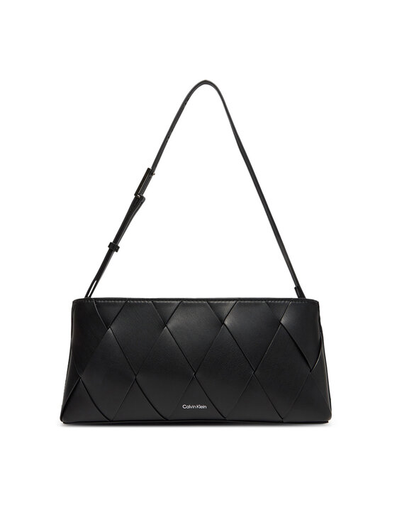 

Сумочка Ck Woven Elongated Shoulder Bag K60K612992 Calvin Klein, черный