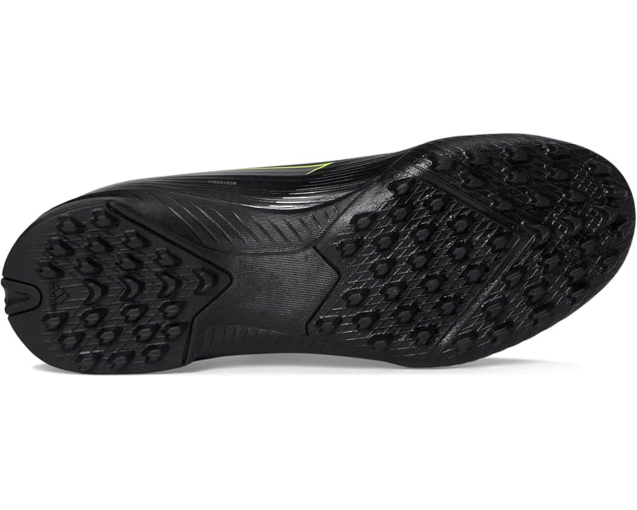 Кроссовки adidas Kids F50 League Turf Cleats, цвет Black/Iron Metallic/Lucid Lemon — фото 3