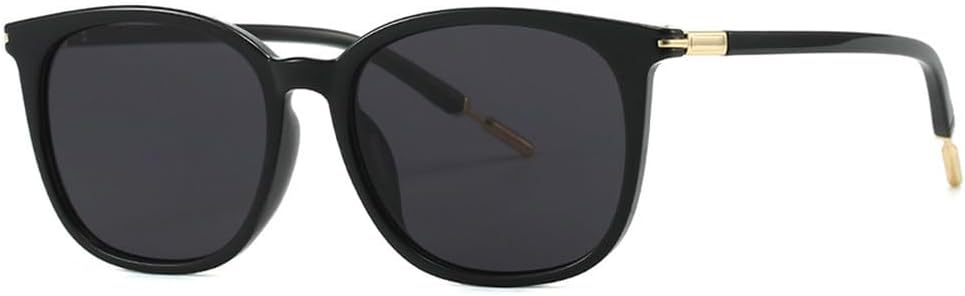 

Модные солнцезащитные очки-гелевые очка для женщин, ретро-градиентные очки с защитой от УФ-излучения UV400, трендовые солнцезащитные очки для мужчин HVTVTLA, Black Gray