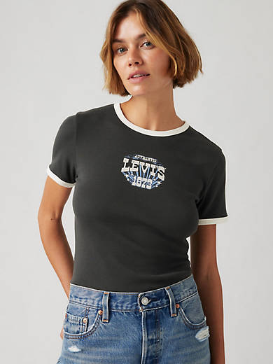 

Футболка с рисунком Рики Рингера Levi's, цвет Rickie Levi's Copper - Black