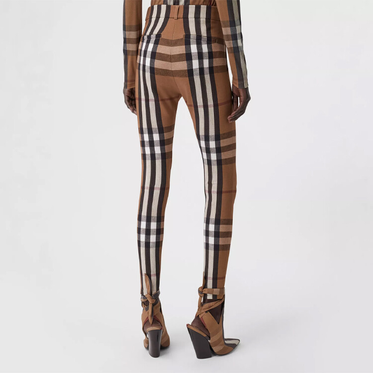 Брюки Burberry, женские, коричневый — фото 3