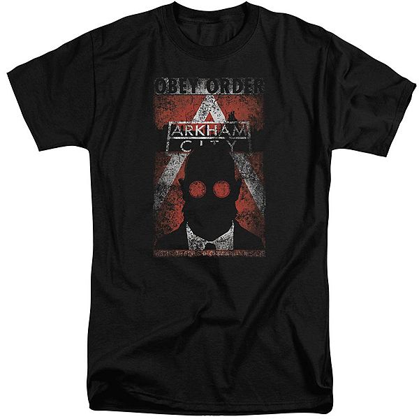 

Футболка с принтом Batman Arkham City Obey Order Licensed Character
