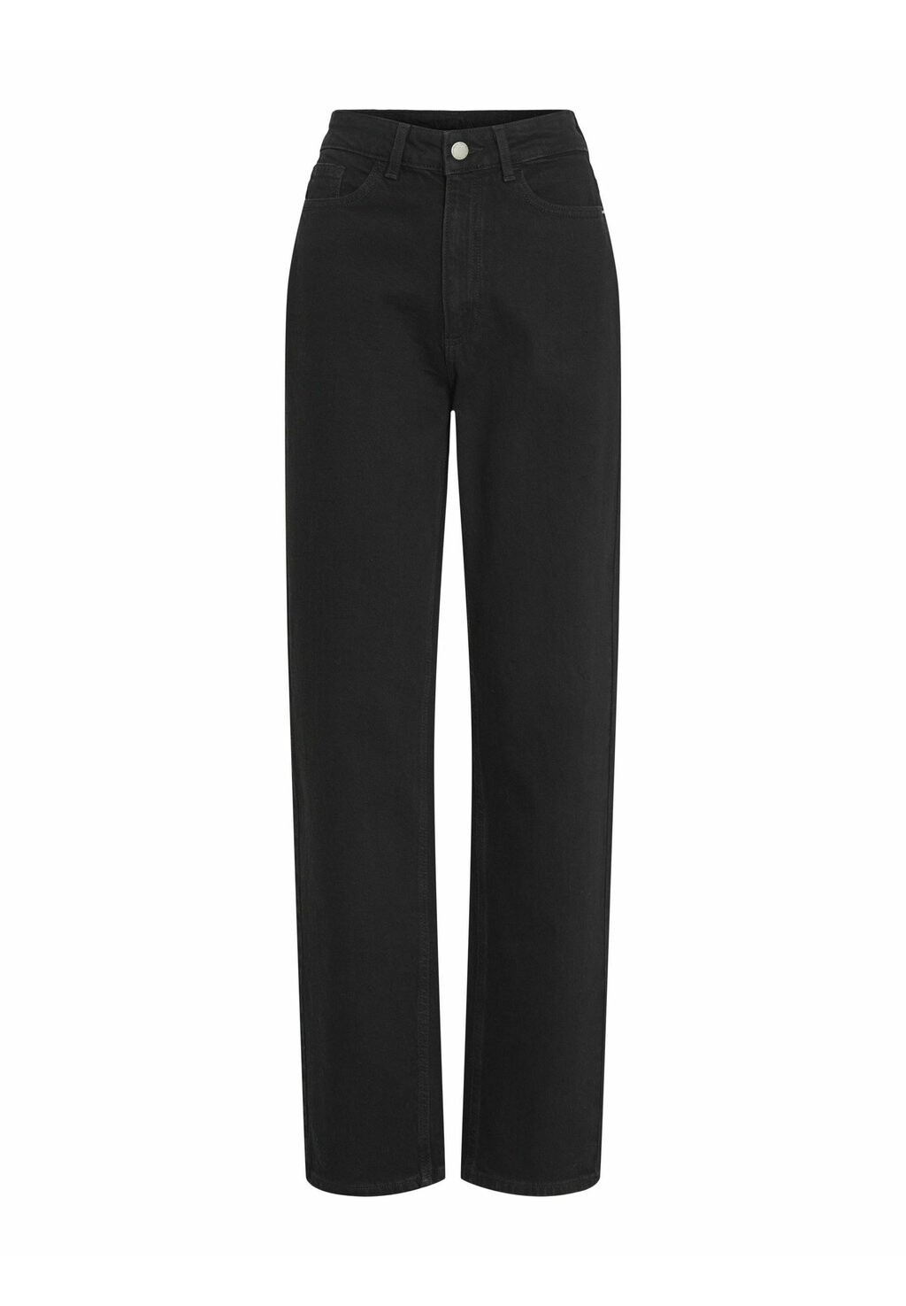 

Джинсы прямого кроя HIGH WAIST VILA, черный деним