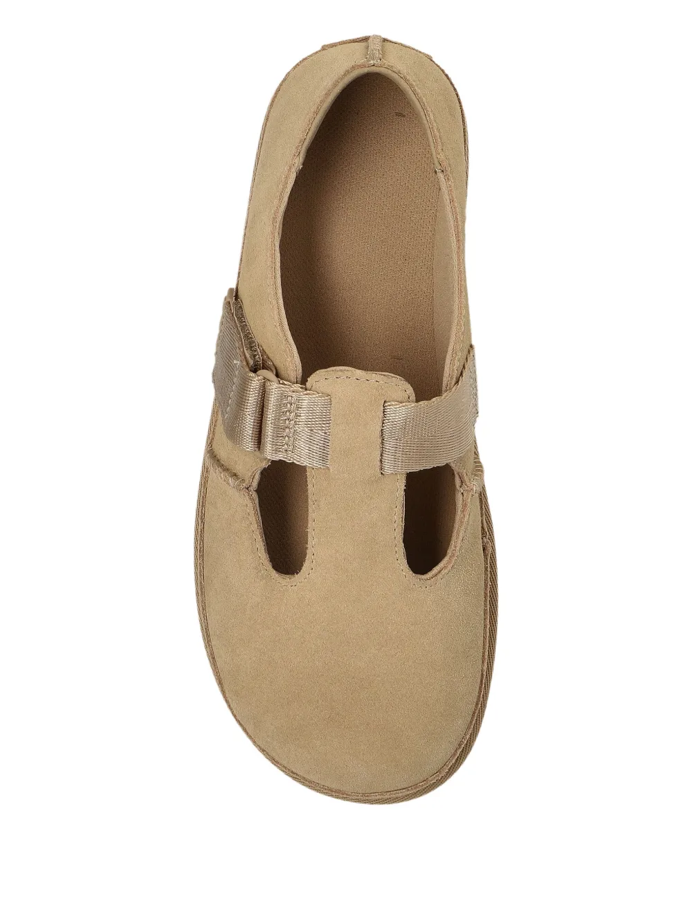 Лоферы Goldenstar Mary Jane с ремешком Ugg, коричневый — фото 3