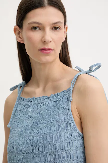 Платье макси на бретелях MONACO COTTON Levi's, синий — фото 4