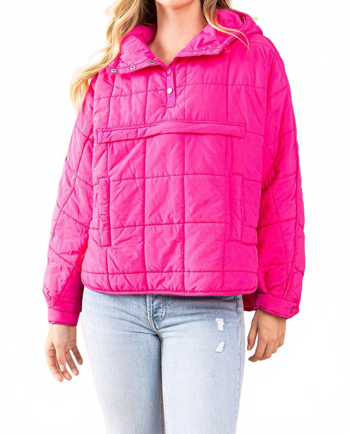 

Пип Пуловер Пальто в вишневом цвете TCEC, Cerise