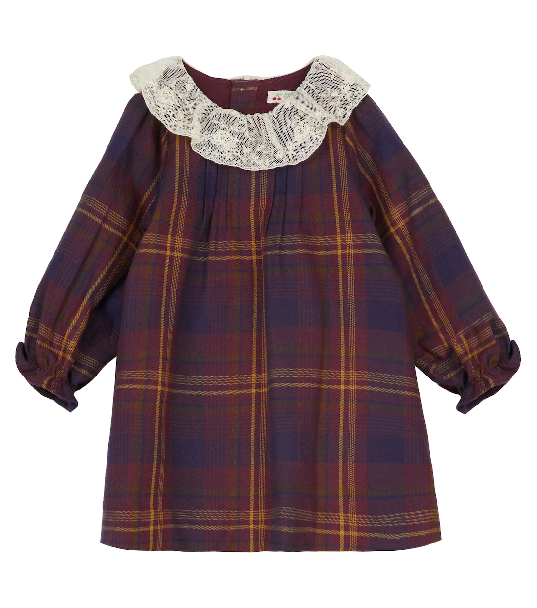 

Платье из хлопка в клетку Baby Magnolia Bonpoint, Ec Bordeaux