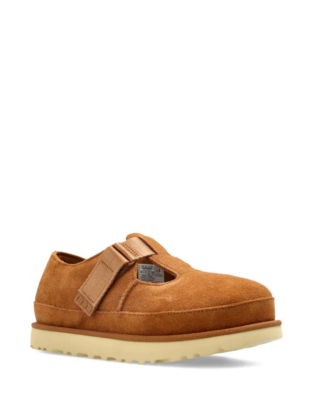 Лоферы Goldenstar Mary Jane с ремешком Ugg, коричневый — фото 2