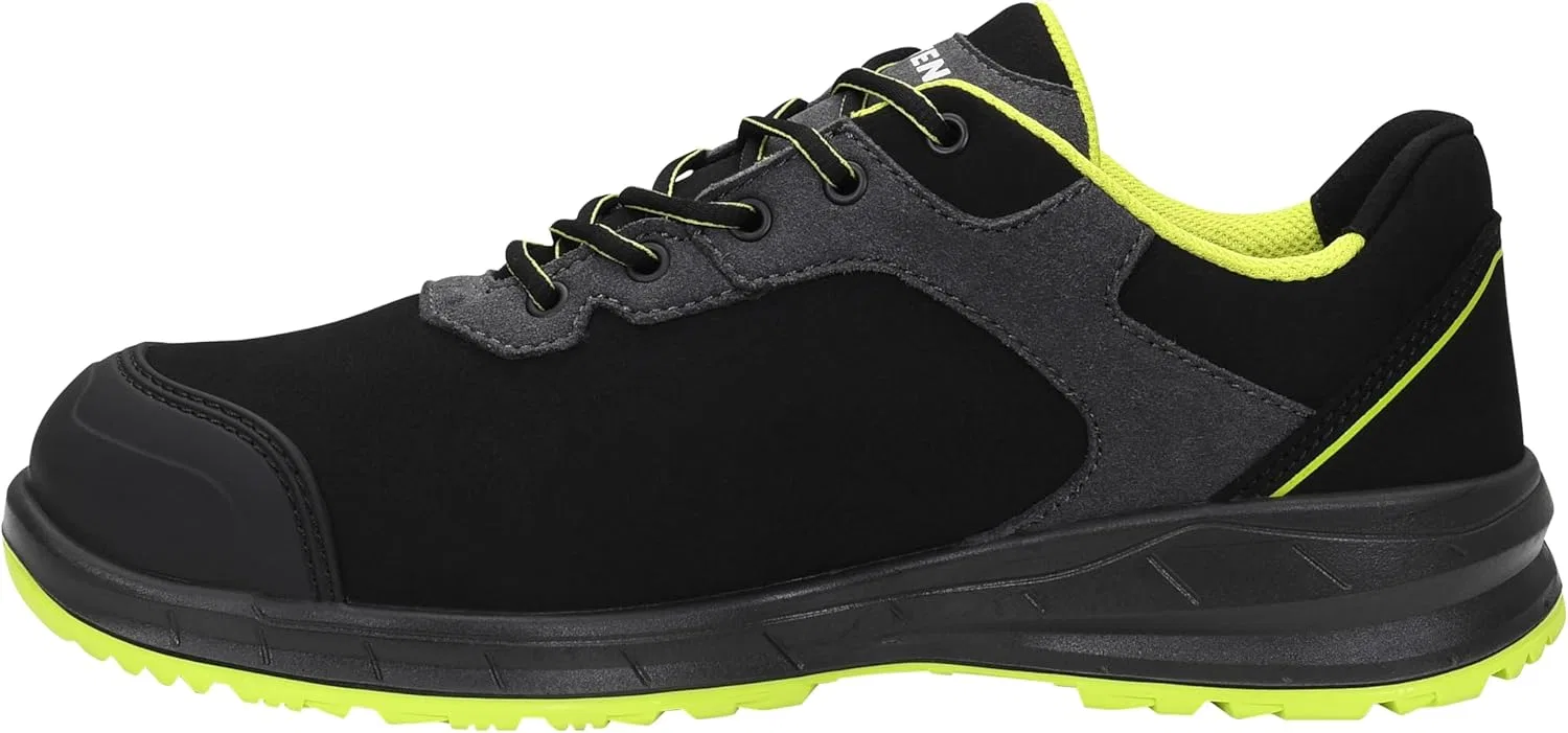 Защитная обувь ELTEN Loan XXSports Pro Black-Lime Low ESD S3 728151, черно-желтая — фото 3