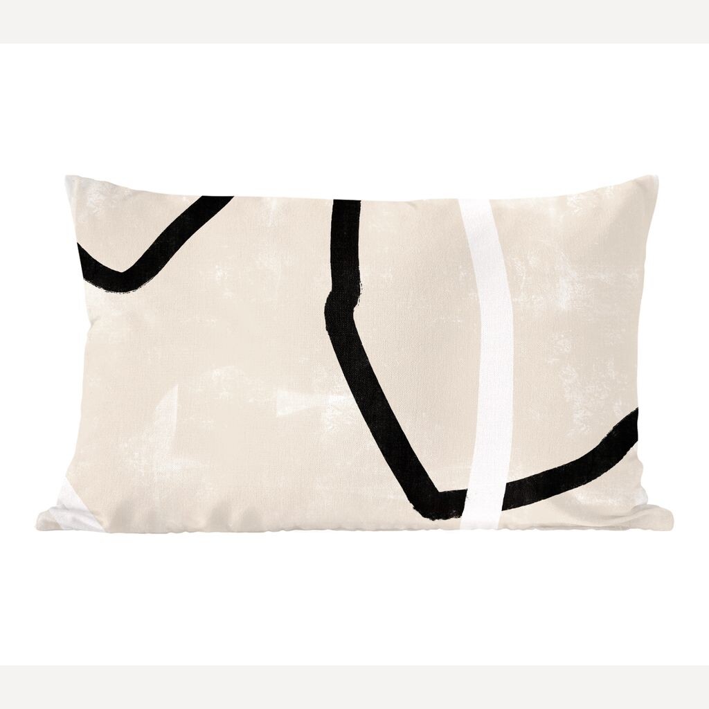 

MuchoWow Декоративная подушка Диванная подушка Декоративная подушка для гостиной 60 x 40 см Розовый - Минимализм - Дизайн - Чехлы на подушки - Декоративные чехлы на подушки - Декоративные чехлы на подушки, мультиколор