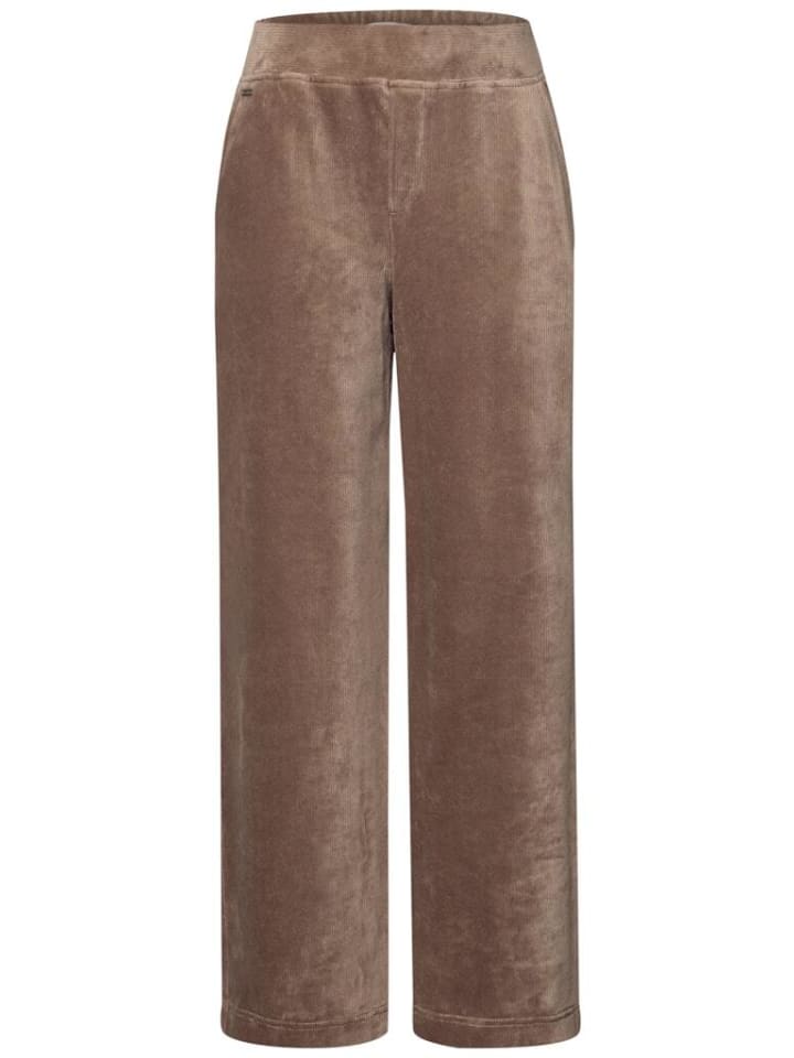 

Street One Брюки из шелка коричневого цвета