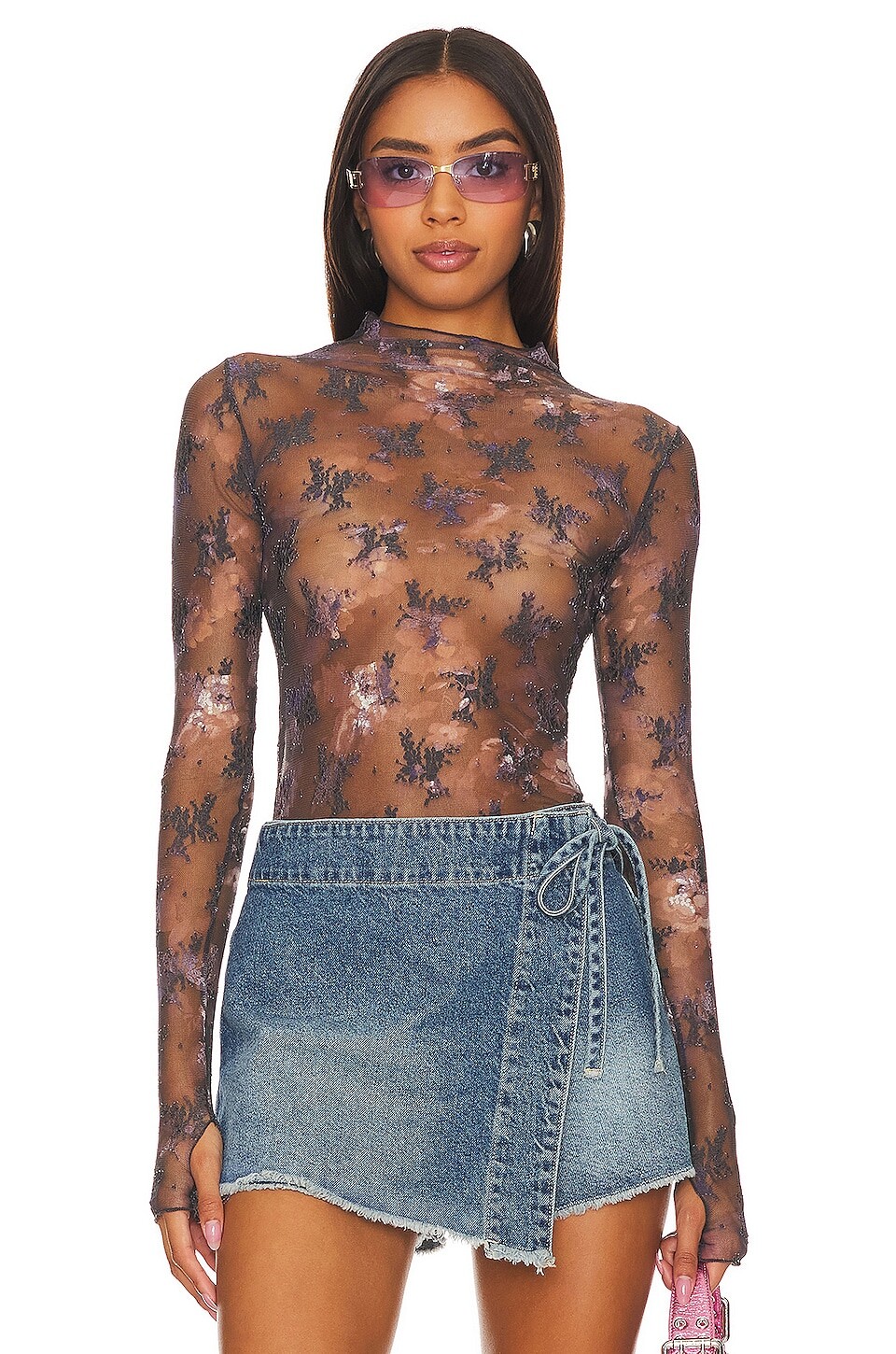 

Топ Free People x Intimately FP Lady Lux, цвет Night Sky Combo
