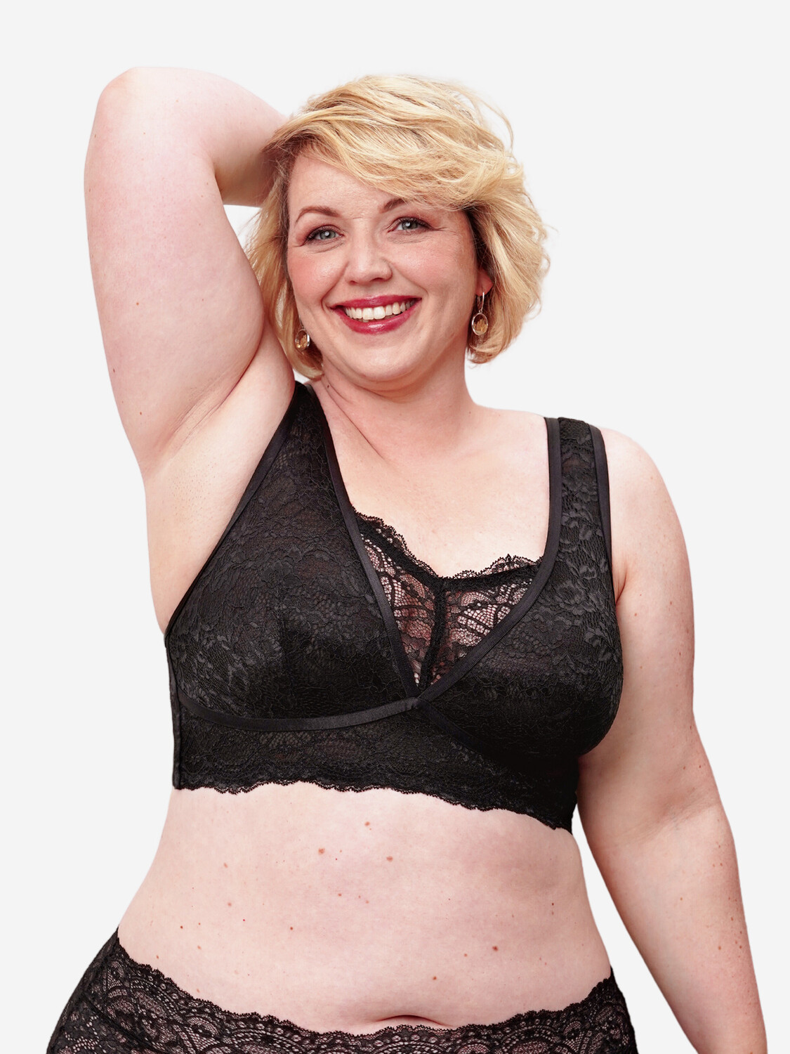 

Бюстье SugarShape Bralette Eliana, цвет black satin