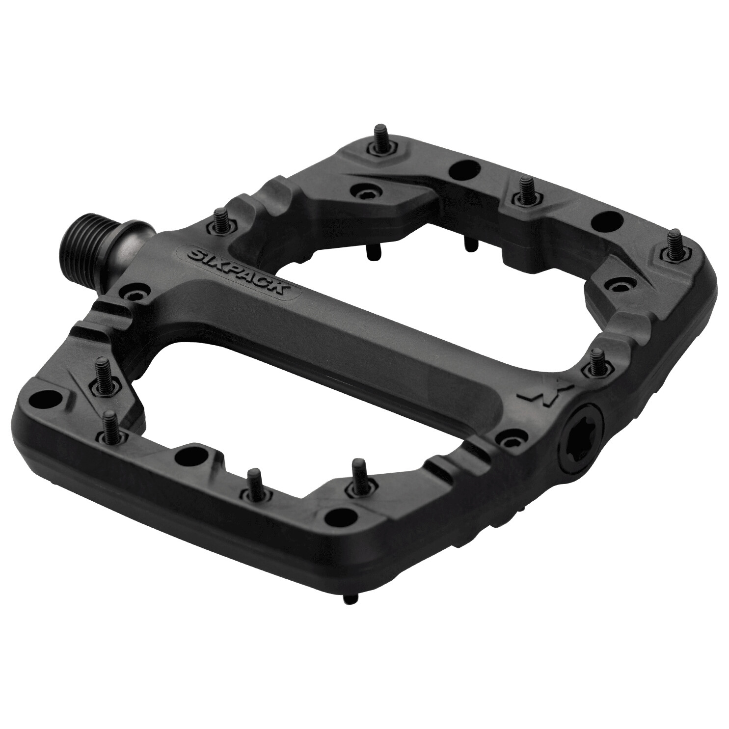 

Педали платформы Sixpack Racing Millenium CF, цвет Dark Carbon