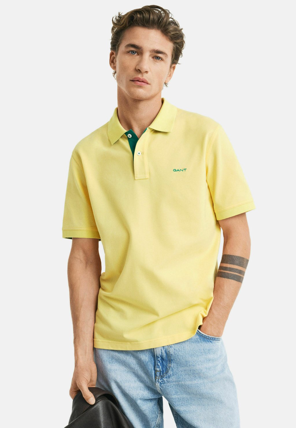 

Рубашка поло REGULAR FIT GANT, желтый