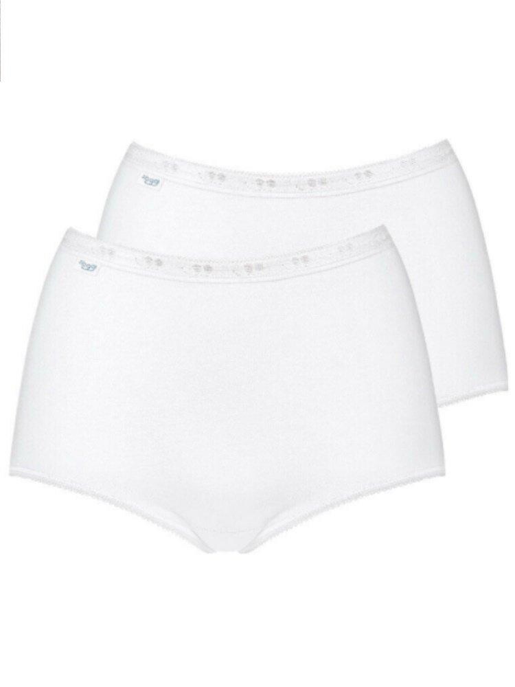 

Комплект трусов Basic+ Maxi (2 шт.) Sloggi, белый