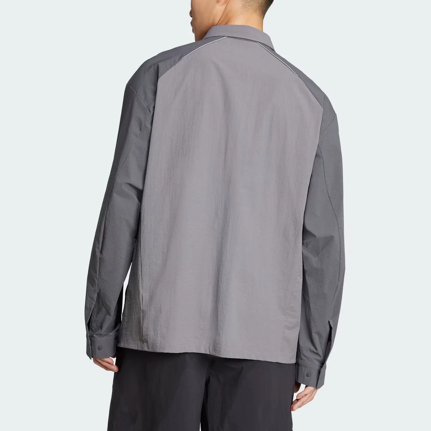 Рубашка Terrex XPLORIC AEROREADY мужская dark gray/gray Adidas, темно-серый/серый — фото 3