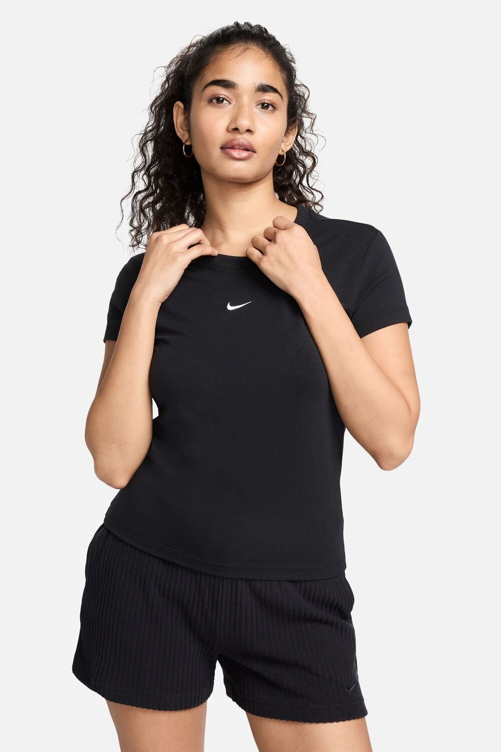 

Короткая трикотажная футболка Chill Nike, черный