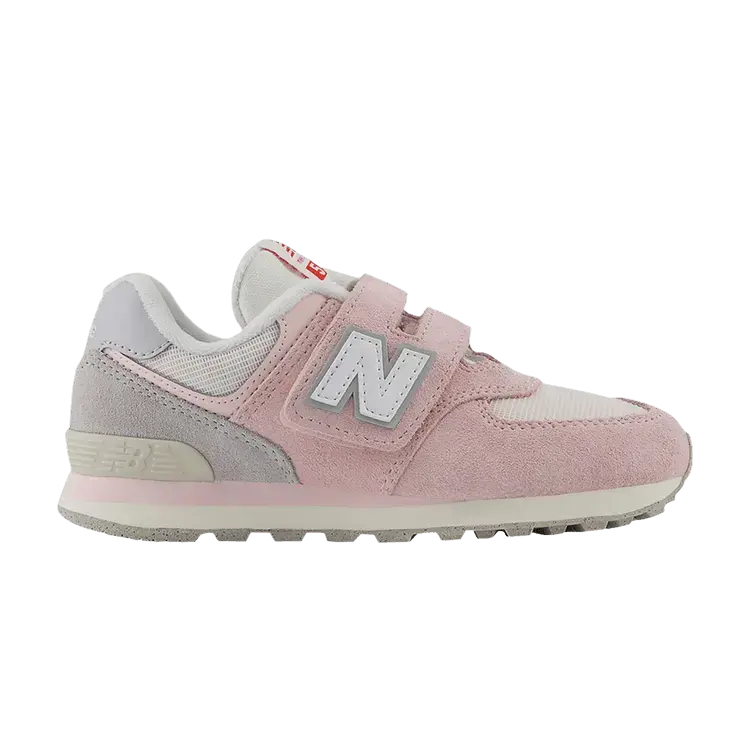 

Кроссовки New Balance 574 Hook & Loop Little Kid 'Shell Pink Raincloud', розовый