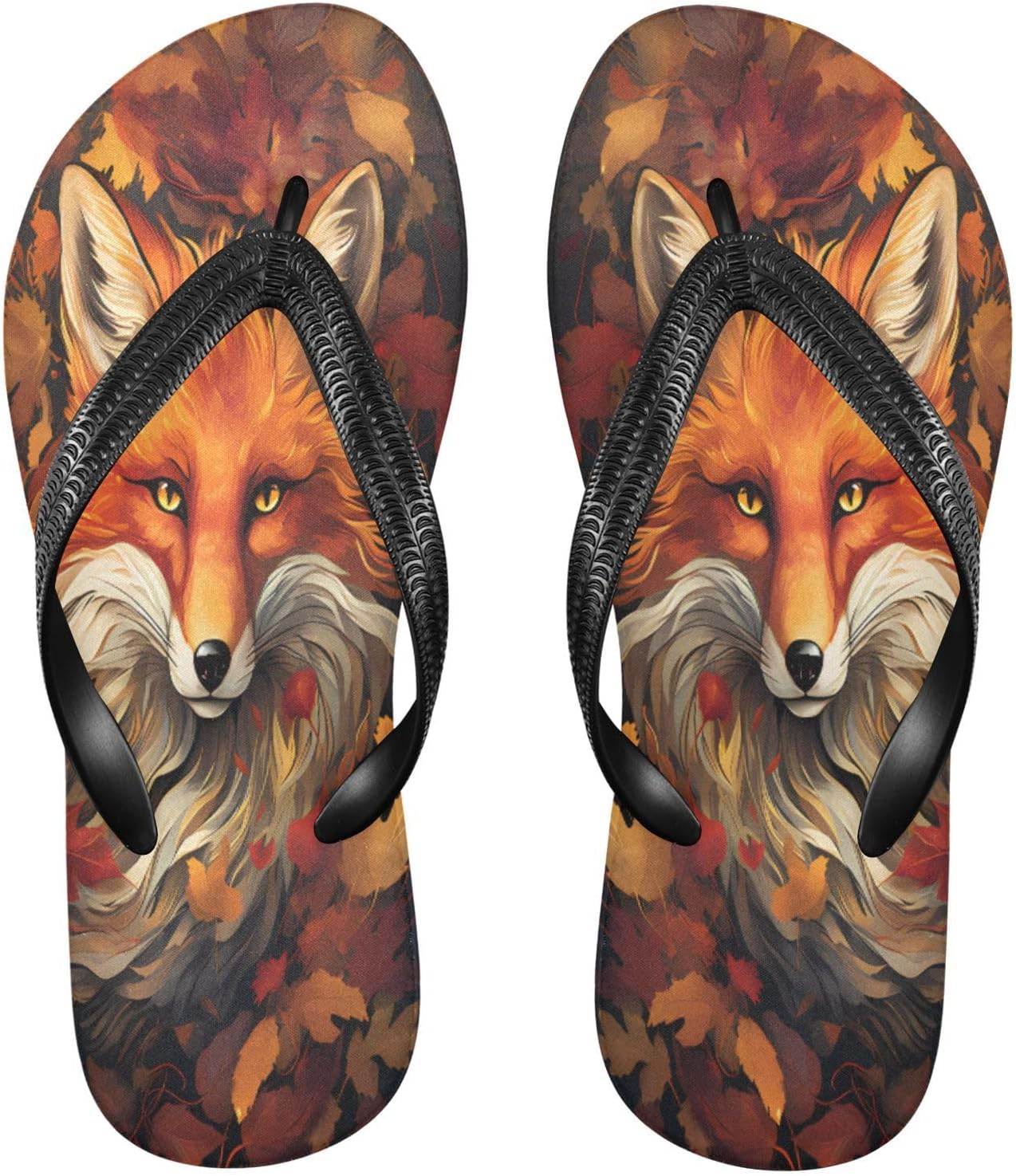 

Сланцы MNSRUU для женщин и мужчин, с рисунком пальмы и заката, женские шлепанцы, мужские сандалии, тапочки для душа, летние нескользящие сланцы для плавания, пляжа и ванной, XXL, Fox I 3566