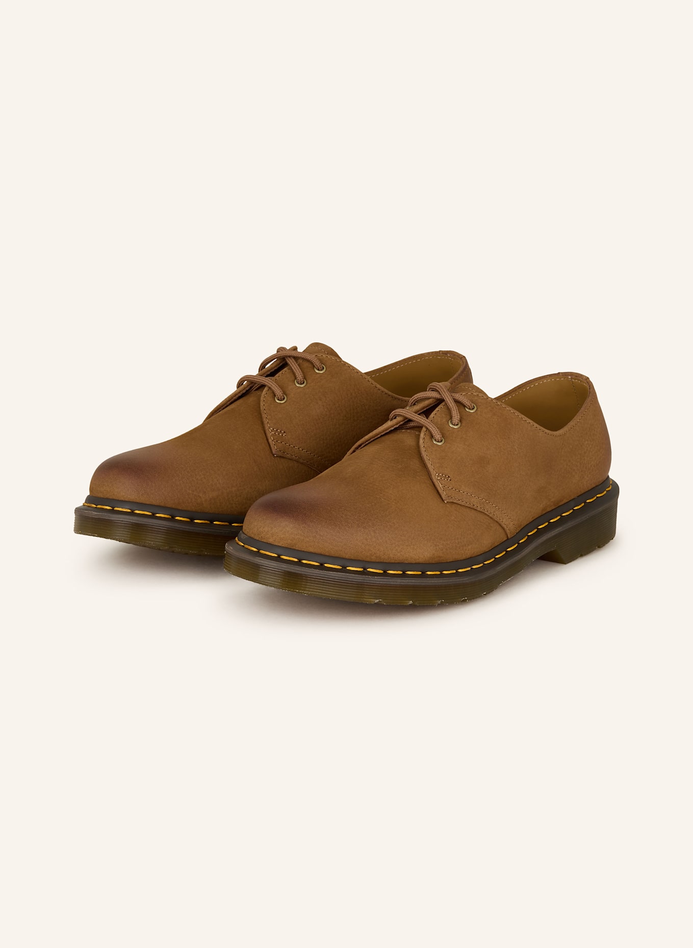 

Туфли на шнуровке 1461 Dr. Martens, коричневый