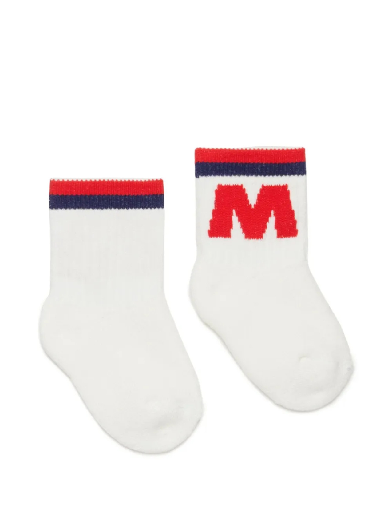 

Носки с жаккардовым принтом Marni Kids, белый