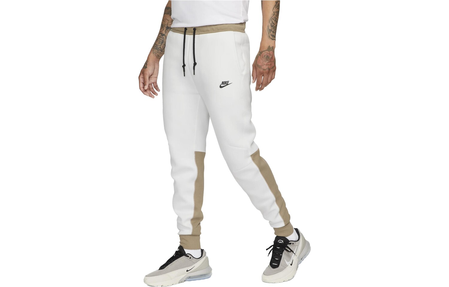 

Спортивные джоггеры из флиса Tech Nike, белый