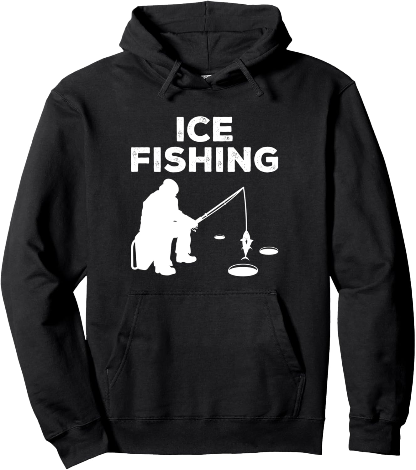 

Худи с графическим изображением рыболовной удочки для подледной рыбалки, черная Ice Fishing Fish Ice Fisher Gift Idea Fishing Rod, Черный, Худи с графическим изображением рыболовной удочки для подледной рыбалки, черная Ice Fishing Fish Ice Fisher Gift Ide