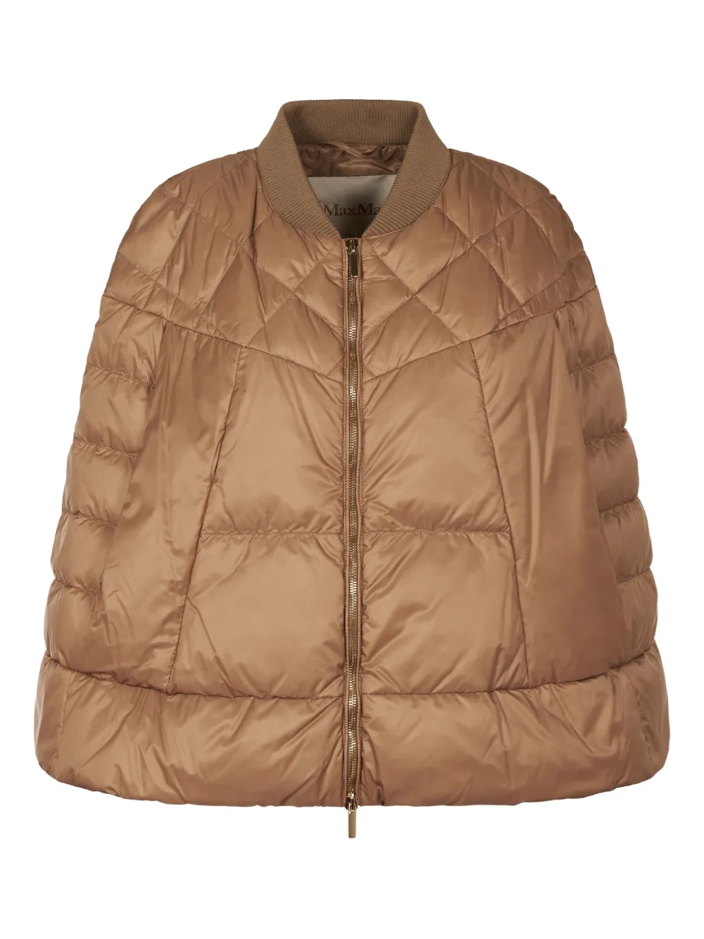 

Стеганый жилет MAX MARA, коричневый