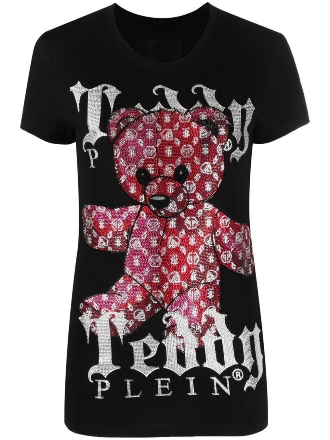 

Футболка с монограммой Philipp Plein, черный