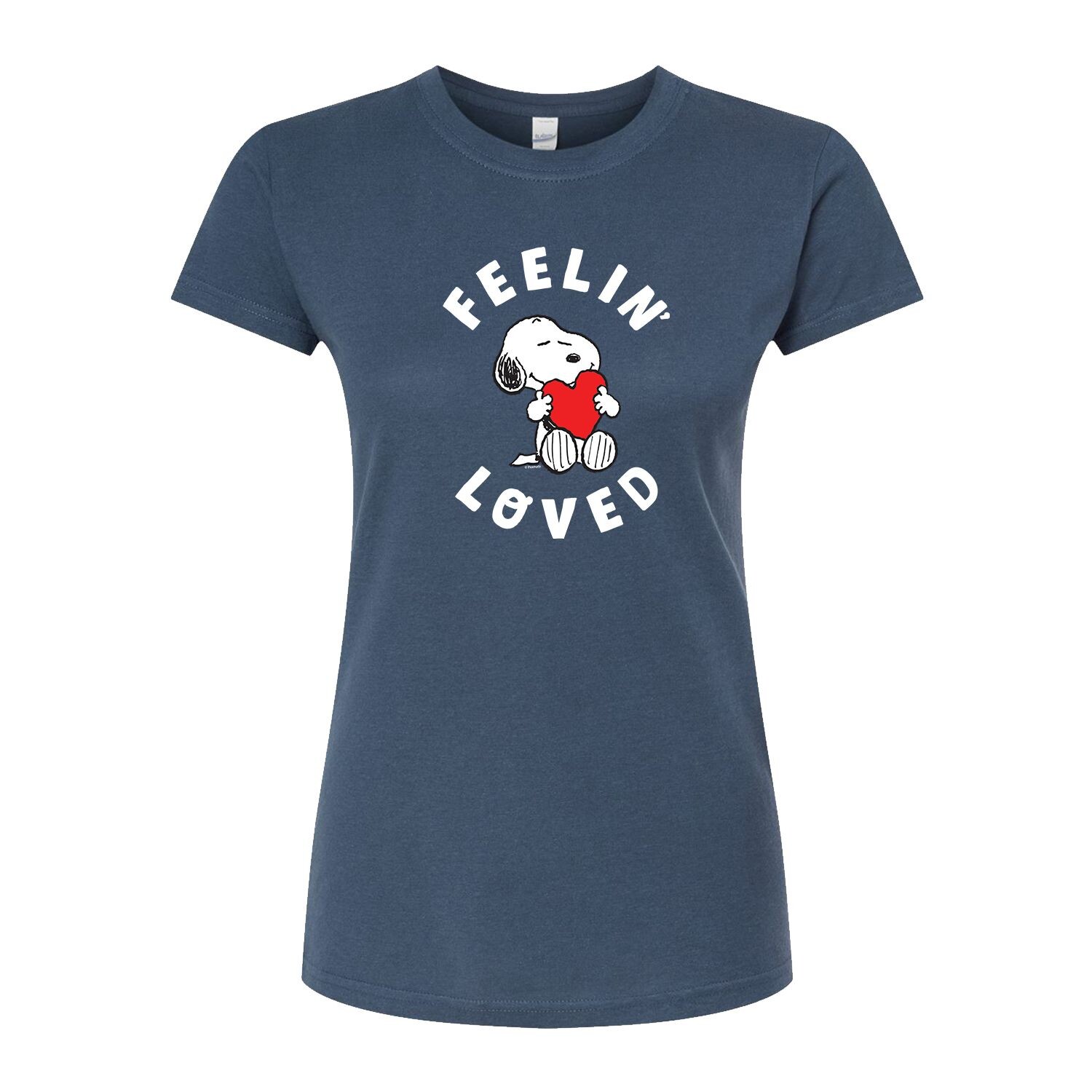 

Детская футболка с рисунком Peanuts "Feelin' Loved" Licensed Character, синий
