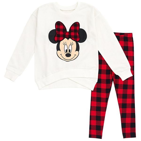 

Комплект свитшот и леггинсы Disney Minnie Mouse Imagikids, White Red