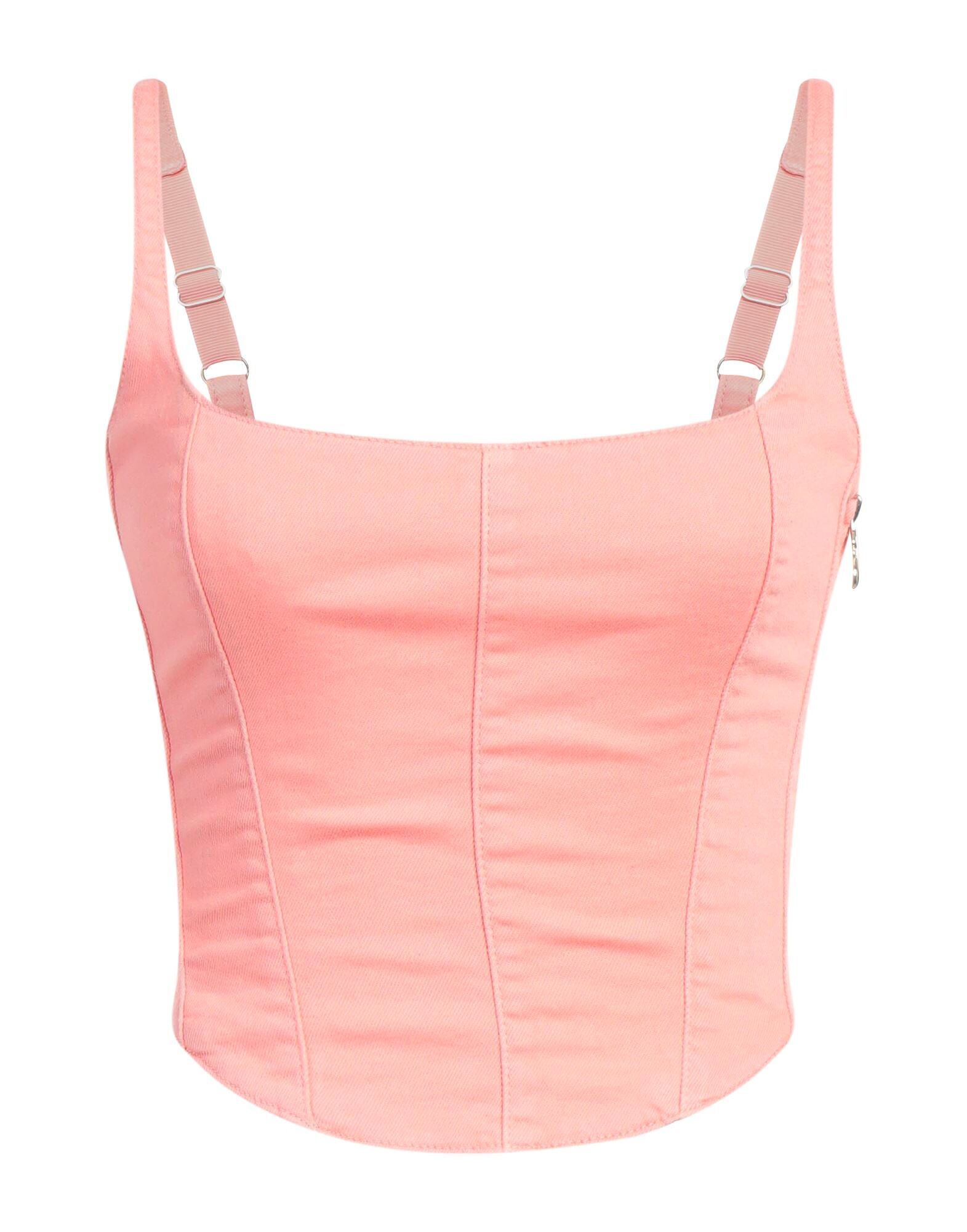 

Топ Patrizia Pepe, лососево-розовый