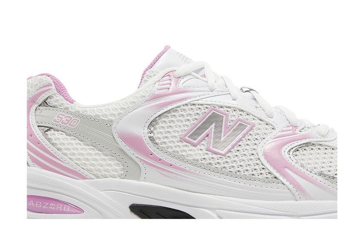 Кроссовки New Balance 530 'White Raspberry', белый — фото 3