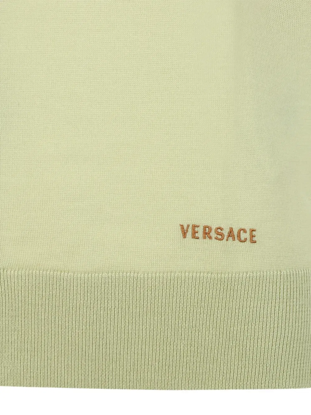 Рубашка с короткими рукавами на пуговицах VERSACE, зеленый — фото 4