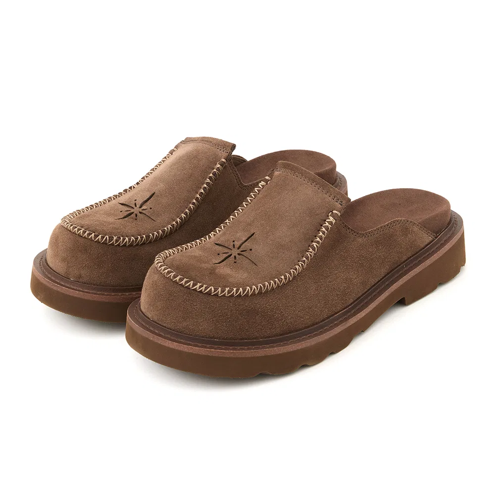 Мужские мюли Mammoth Western Suede, коричневые, от Dnsr