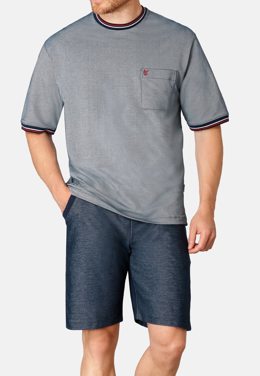 

Пижамный комплект Hajo KLIMA LIGHT SET, Marine/Dark Blue