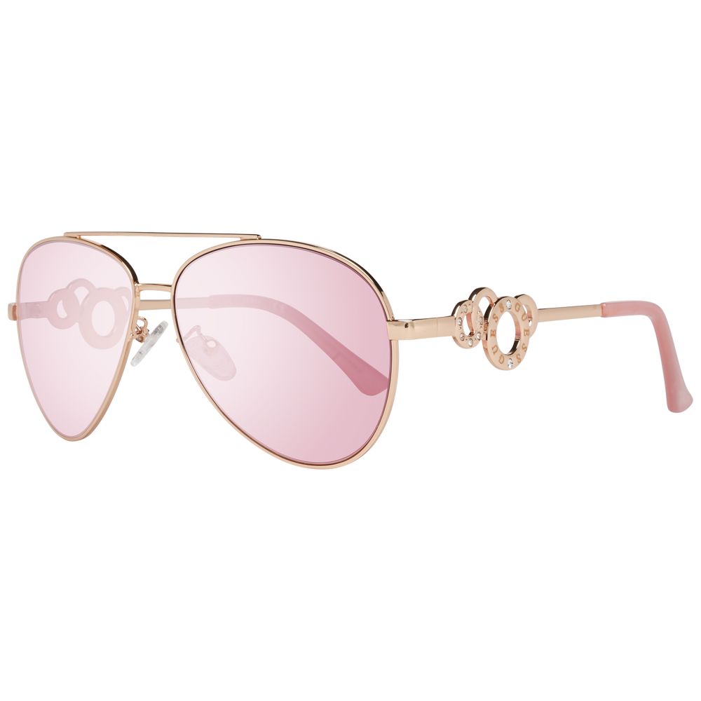 

Женские солнцезащитные очки из розового золота GUESS