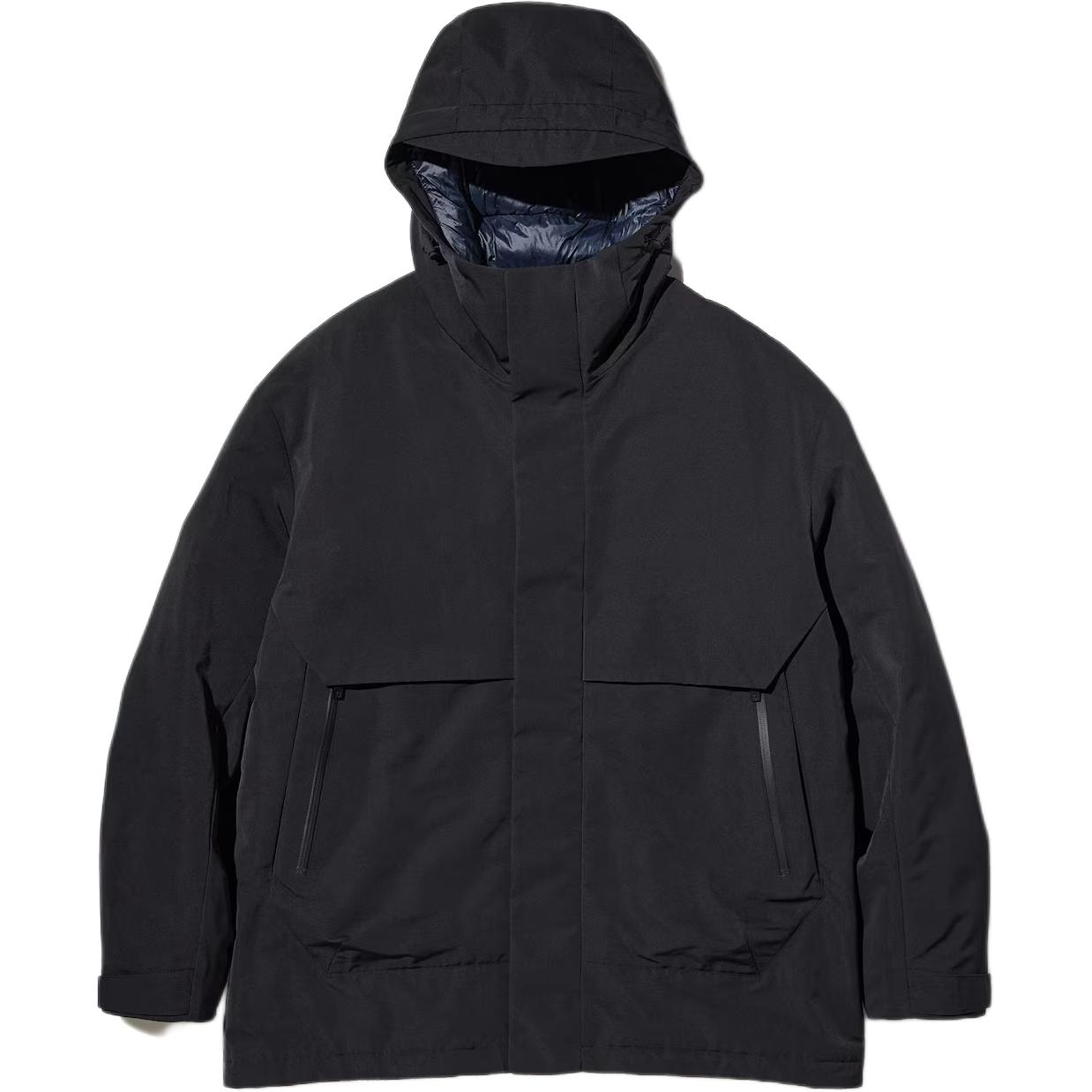 

UNIQLO Куртка Jil Sander X Jil Sander мужская черная, Black