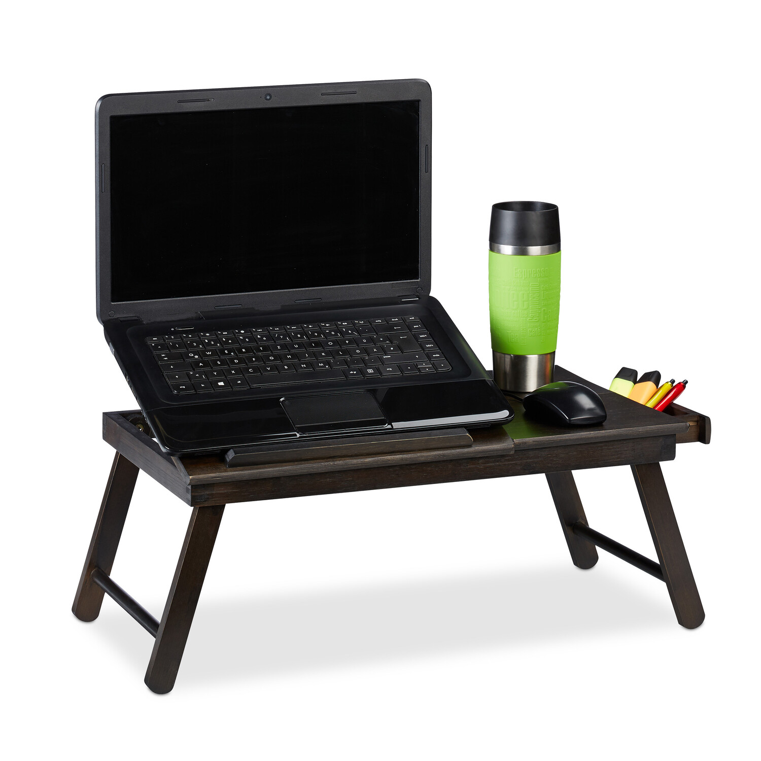 

Сумка для ноутбука relaxdays Laptoptisch, темно коричневый