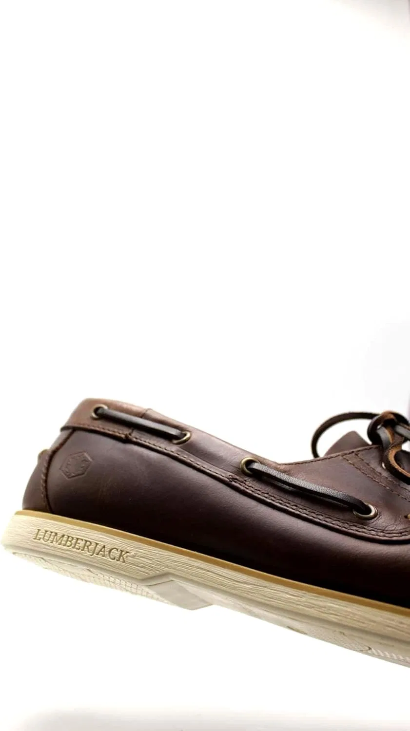 Мужские мокасины Lumberjack Navigator SM07804-005 B03 CA001, коричневые — фото 3